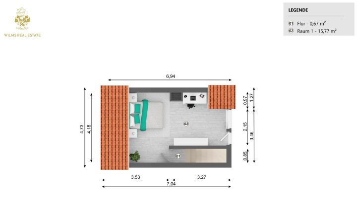 Geschmackvoll saniertes Reihenhaus