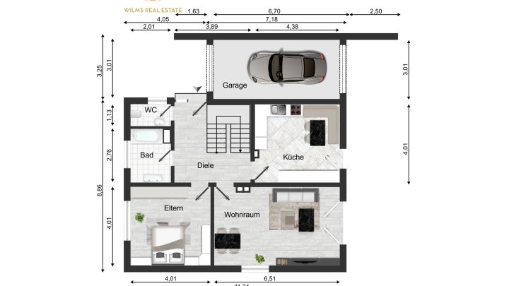 Einfamilienhaus mit Entwicklungspotential