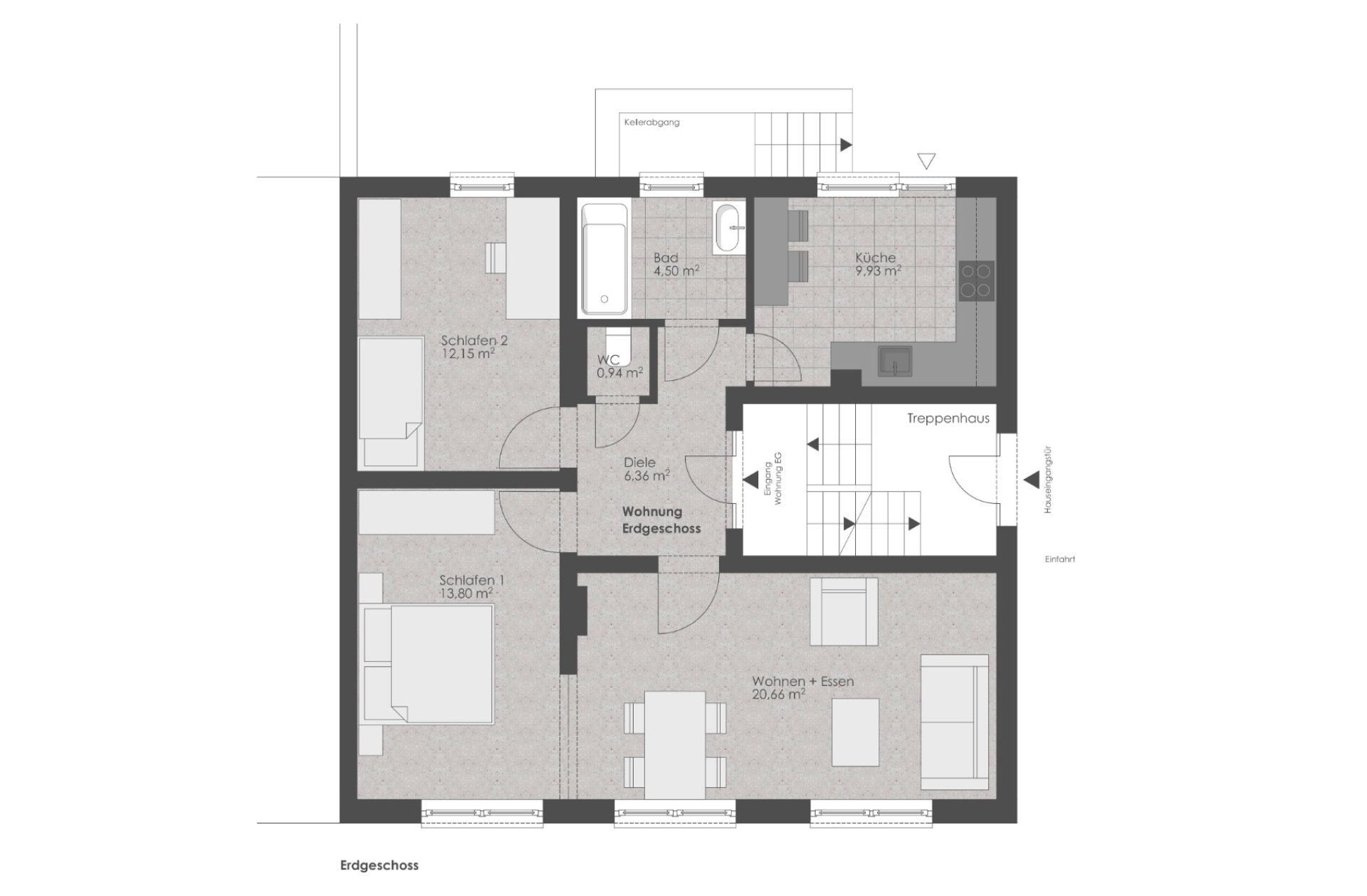Grundriss Erdgeschoss